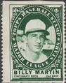 1961 Topps - Stamps #NNO Billy Martin Front