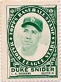 1961 Topps - Stamps #NNO Duke Snider Front