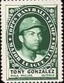 1961 Topps - Stamps #NNO Tony Gonzalez Front