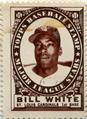 1961 Topps - Stamps #NNO Bill White Front