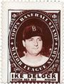 1961 Topps - Stamps #NNO Ike Delock Front