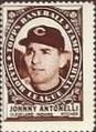 1961 Topps - Stamps #NNO Johnny Antonelli Front
