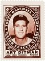 1961 Topps - Stamps #NNO Art Ditmar Front