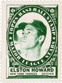 1961 Topps - Stamps #NNO Elston Howard Front