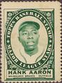 1961 Topps - Stamps #NNO Hank Aaron Front