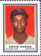 1962 Topps - Stamps #NNO Ernie Banks Front