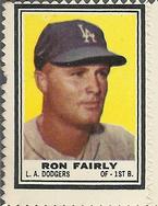 1962 Topps - Stamps #NNO Ron Fairly Front