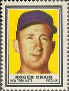 1962 Topps - Stamps #NNO Roger Craig Front