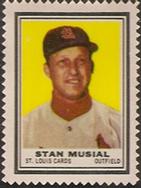 1962 Topps - Stamps #NNO Stan Musial Front
