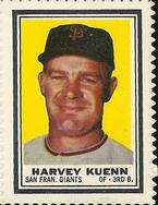 1962 Topps - Stamps #NNO Harvey Kuenn Front