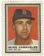 1962 Topps - Stamps #NNO Mike Fornieles Front