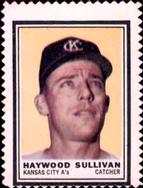 1962 Topps - Stamps #NNO Haywood Sullivan Front