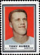 1962 Topps - Stamps #NNO Tony Kubek Front
