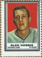 1962 Topps - Stamps #NNO Glen Hobbie Front