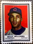 1962 Topps - Stamps #NNO Billy Williams Front