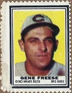 1962 Topps - Stamps #NNO Gene Freese Front