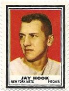 1962 Topps - Stamps #NNO Jay Hook Front