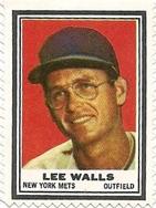 1962 Topps - Stamps #NNO Lee Walls Front