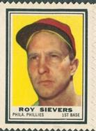 1962 Topps - Stamps #NNO Roy Sievers Front