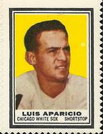 1962 Topps - Stamps #NNO Luis Aparicio Front