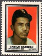 1962 Topps - Stamps #NNO Camilo Carreon Front