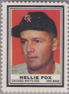 1962 Topps - Stamps #NNO Nellie Fox Front