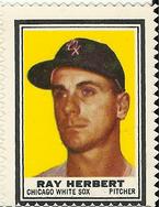 1962 Topps - Stamps #NNO Ray Herbert Front