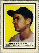 1962 Topps - Stamps #NNO Rocky Colavito Front