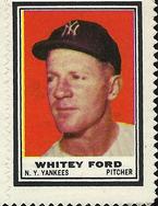 1962 Topps - Stamps #NNO Whitey Ford Front