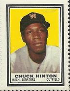 1962 Topps - Stamps #NNO Chuck Hinton Front