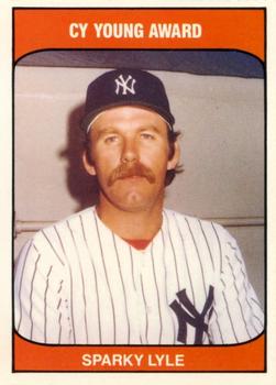 1985 TCMA Cy Young Award Winners #NNO Sparky Lyle Front