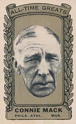 1963 Bazooka All-Time Greats - Silver #18 Connie Mack Front