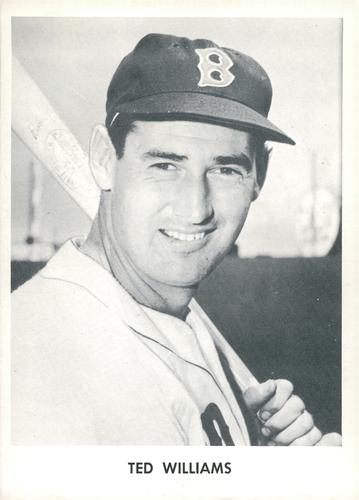 1958 Jay Publishing Boston Red Sox Set B #NNO Ted Williams Front