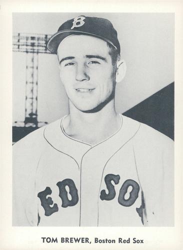 1959 Jay Publishing Boston Red Sox Set A #NNO Tom Brewer Front