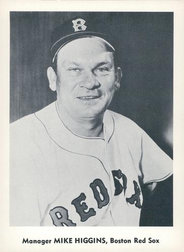 1959 Jay Publishing Boston Red Sox Set A #NNO Mike Higgins Front