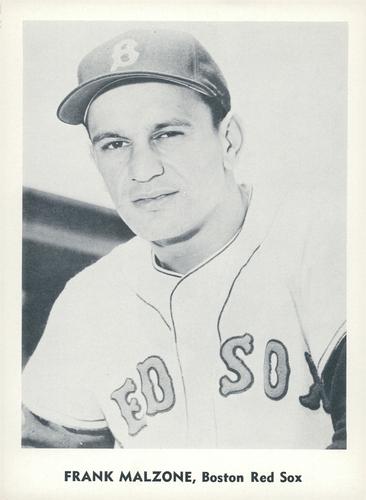 1959 Jay Publishing Boston Red Sox Set A #NNO Frank Malzone Front