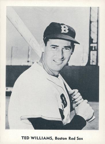 1959 Jay Publishing Boston Red Sox Set A #NNO Ted Williams Front