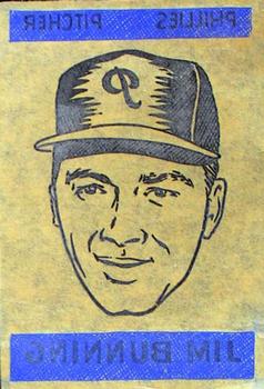 1965 Topps - Transfers #NNO Jim Bunning Front