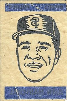 1965 Topps - Transfers #NNO Juan Marichal Front