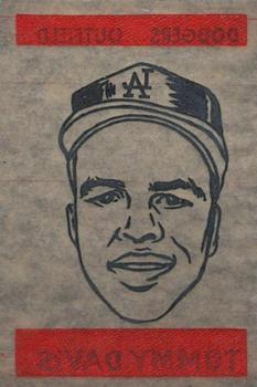 1965 Topps - Transfers #NNO Tommy Davis Front