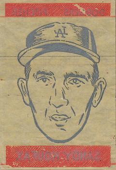 1965 Topps - Transfers #NNO Sandy Koufax Front