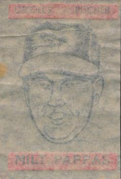 1965 Topps - Transfers #NNO Milt Pappas Back