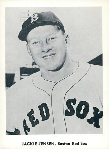 1959 Jay Publishing Boston Red Sox Set B #NNO Jackie Jensen Front