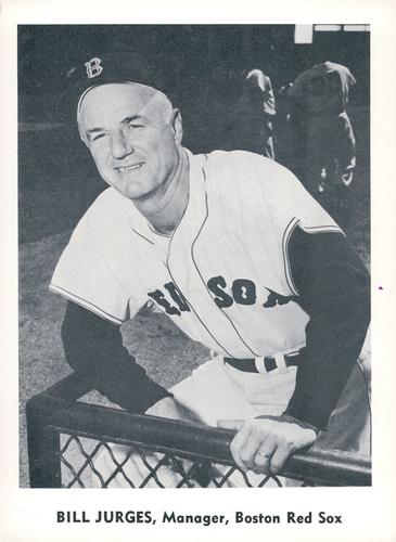 1959 Jay Publishing Boston Red Sox Set B #NNO Bill Jurges Front
