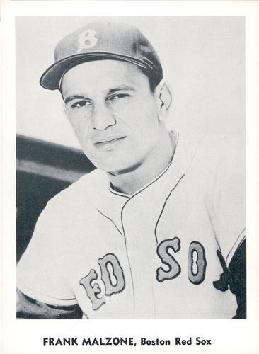 1959 Jay Publishing Boston Red Sox Set B #NNO Frank Malzone Front