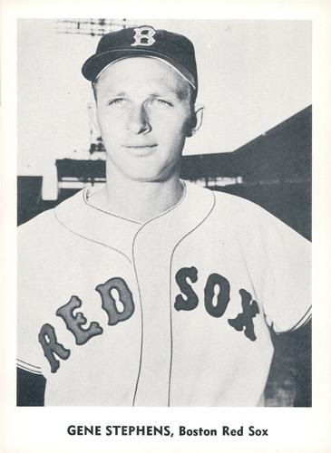 1959 Jay Publishing Boston Red Sox Set B #NNO Gene Stephens Front