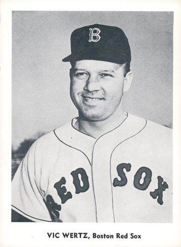 1959 Jay Publishing Boston Red Sox Set B #NNO Vic Wertz Front
