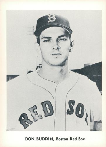 1960 Jay Publishing Boston Red Sox Set A #NNO Don Buddin Front