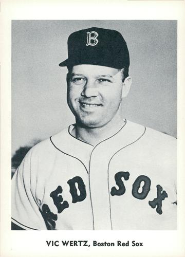 1960 Jay Publishing Boston Red Sox Set A #NNO Vic Wertz Front