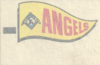 1966 Topps - Rub-Offs #NNO Los Angeles Angels Back